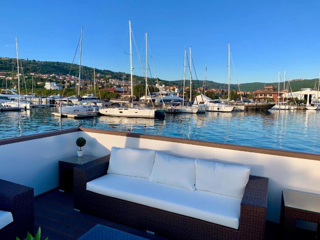 Floating Sea House Aurora Villa Portorož Dış mekan fotoğraf
