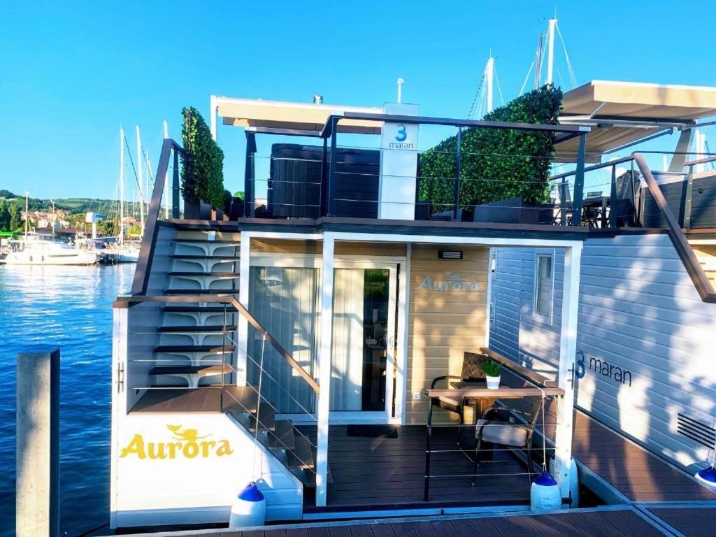 Floating Sea House Aurora Villa Portorož Dış mekan fotoğraf