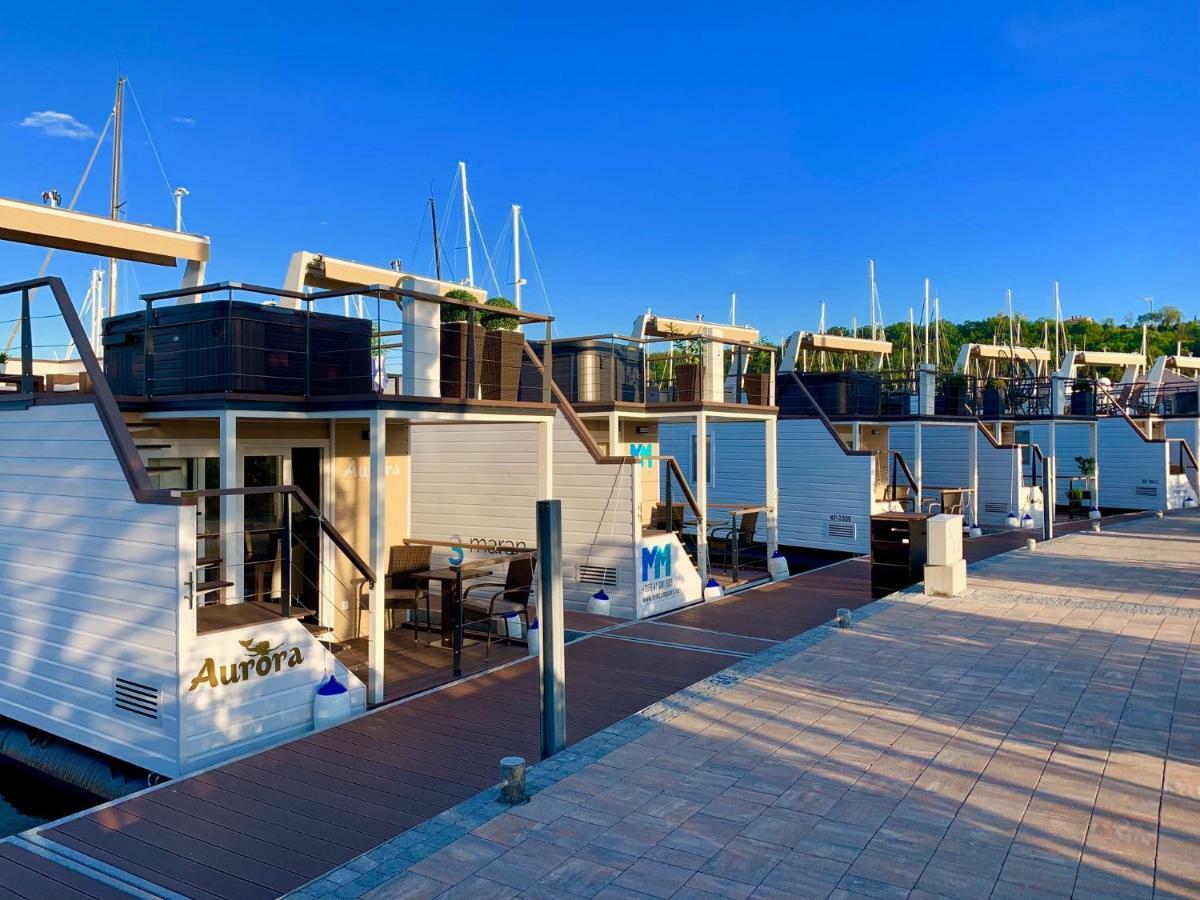 Floating Sea House Aurora Villa Portorož Dış mekan fotoğraf