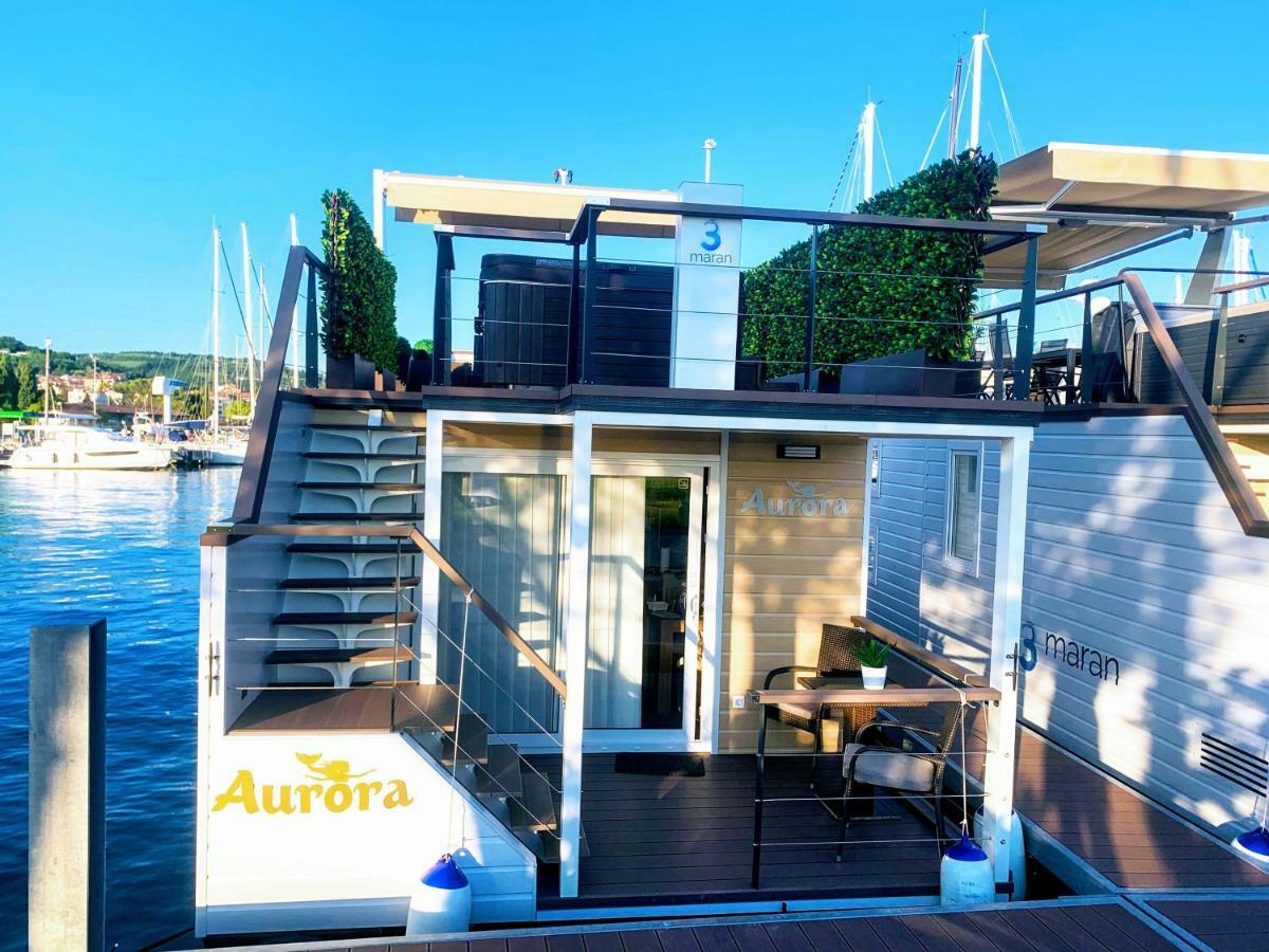 Floating Sea House Aurora Villa Portorož Dış mekan fotoğraf